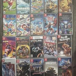 Nintendo Switch Games & More ( See Description ) 