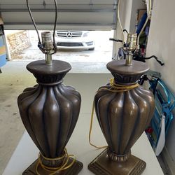 Vintage Ginger Jar Lamps 