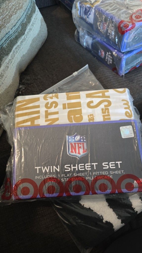 Nfl New Orlean SAINTS 3 PIECE SHEETS