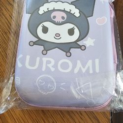 SANRIO KUROMI HELLO KITTY Storage Pouch Case NEW