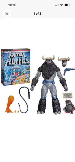 Sdcc hasbro exclusive gi joe classified fatal fluffy.