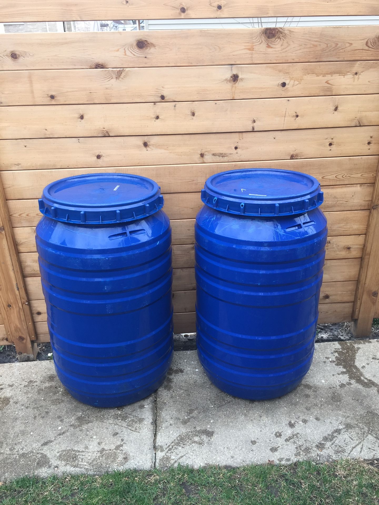 Barrels 50gallons each