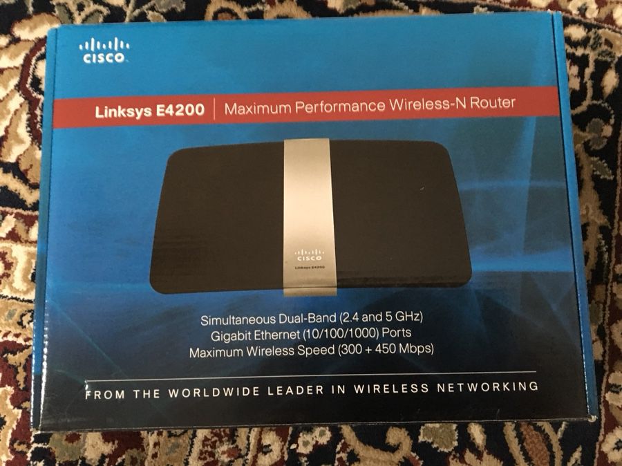 Linksys E4200 Router