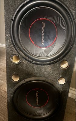 2 Pioneer 12s & box