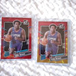 Kobe Brown Parallel Rookie Cards 