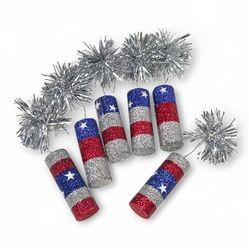 Patriotic Faux 4th Of July Faux Decor Props Set