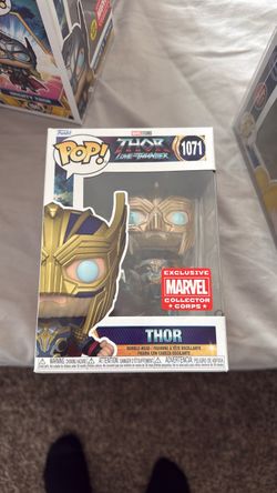 Funko Pop Thor Love and Thunder #1071 Marvel Collector Corps Exclusive
