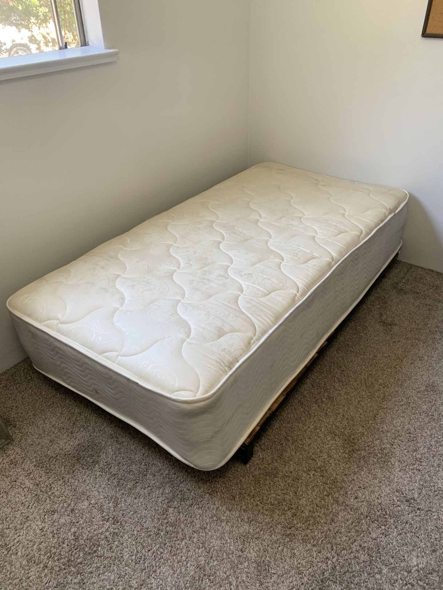 Twin Mattress With Frame