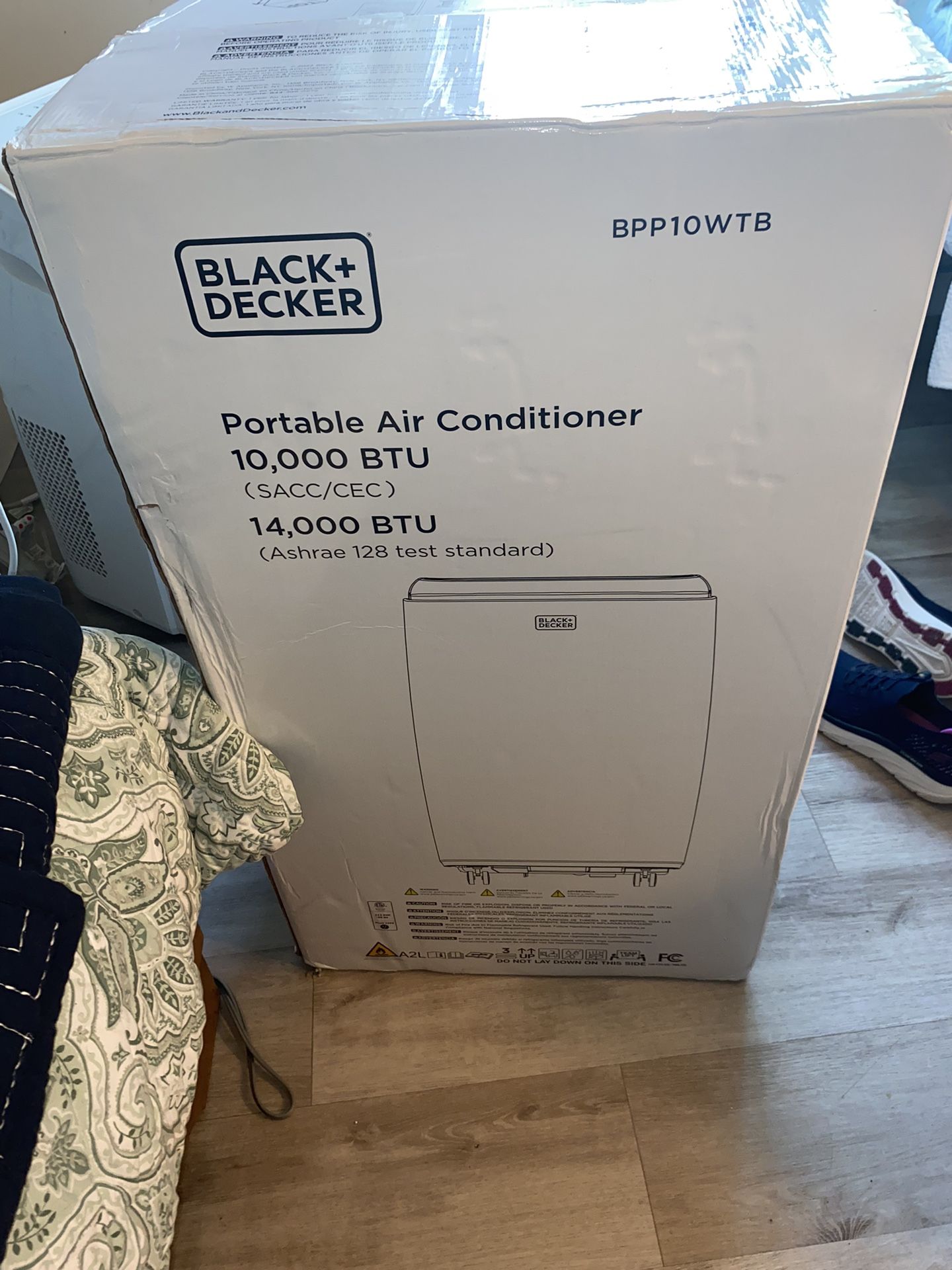 BLACK+DECKER BPP10WTB 10,000 BTU SACC/CEC (14,000 BTU ASHRAE