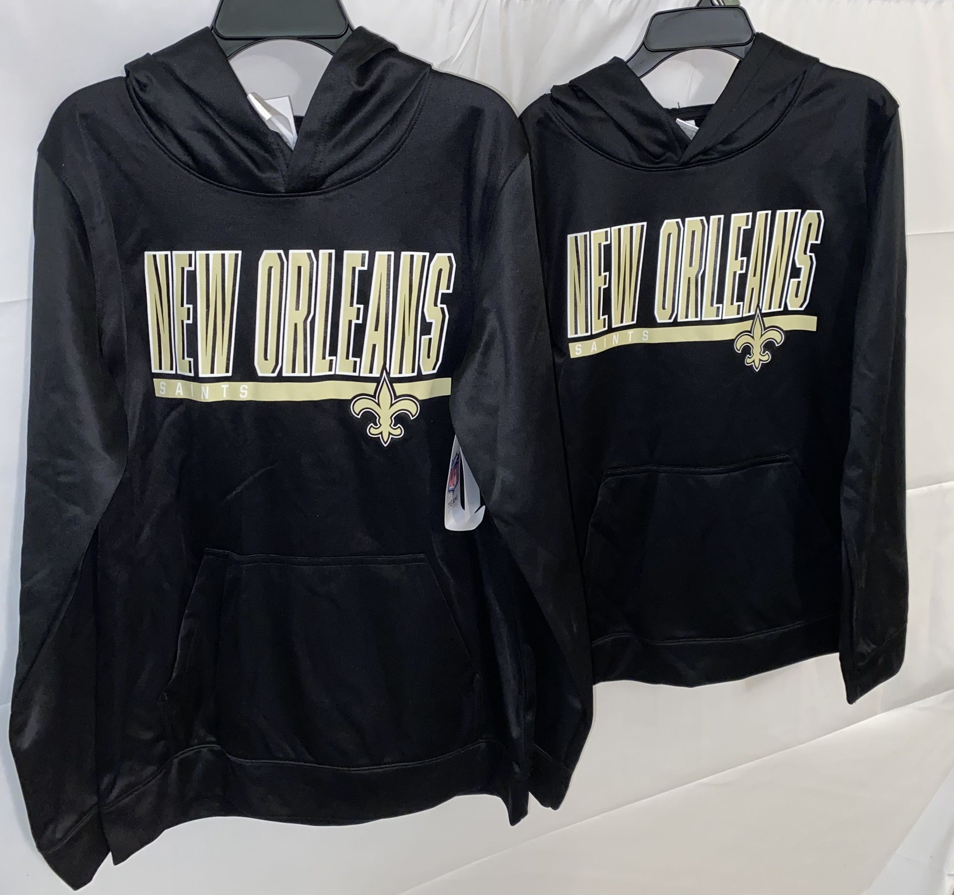 New Orlean’s Saints 100% Polyester Hoodie XL 2pk