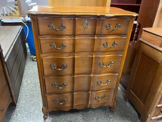 WHITE FURNITURE CO. 5 Drawer Tallboy Dresser