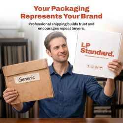 LP Standard (30 Pack) Heavy Duty Vinyl Record Mailers