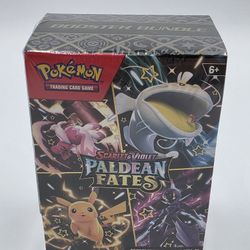 Pokemon Paldean Fates Booster Bundle (6 Packs)