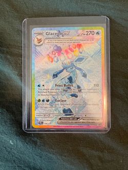 Pokemon Lugia V and Glaceon EX
