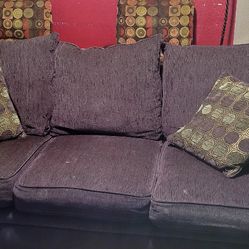 Sofa with Two Recliner Chairs