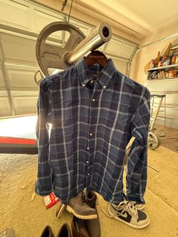 Men’s long sleeve  button down dress shirt