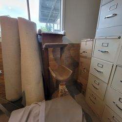 New carpet remnants.