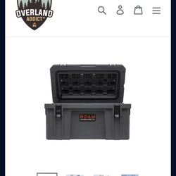 Roam 132 L rolling case with organizer New never used 