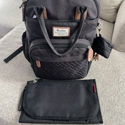 RUVALINO Diaper Bag Backpack