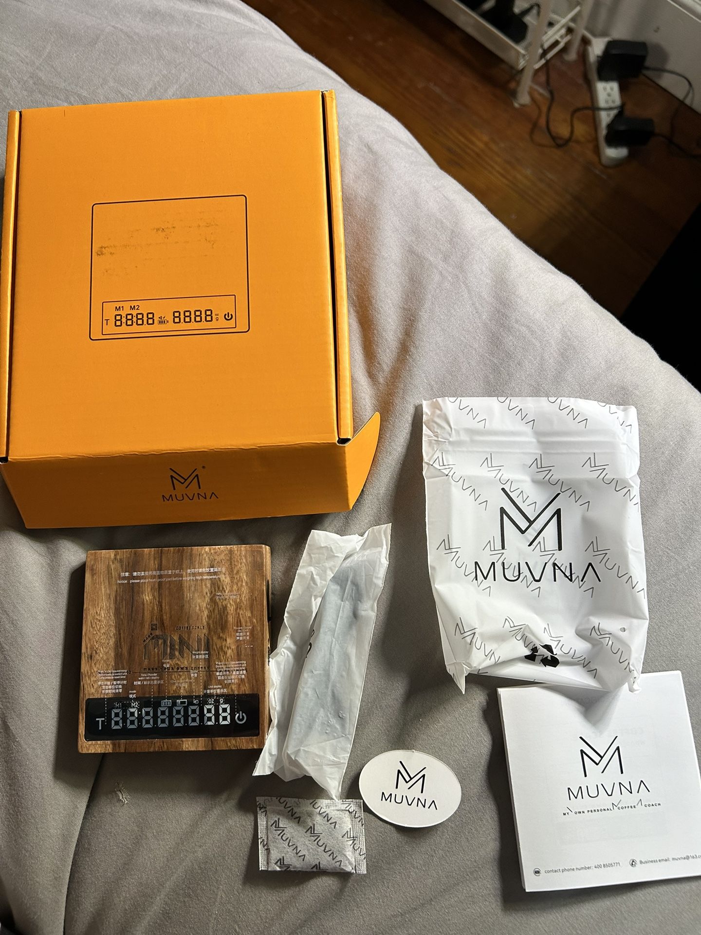 Muvna High Precision Mini Coffee Scale