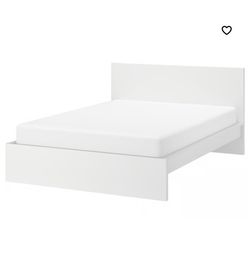 Malm IKEA Twin Bed (White)