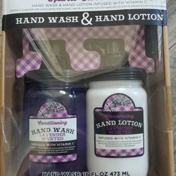Lavender Hand Soap & Hand Lotion
