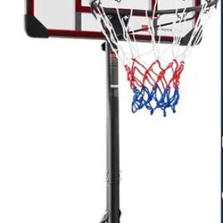 Kids Height-Adjustable Basketball Hoop System,