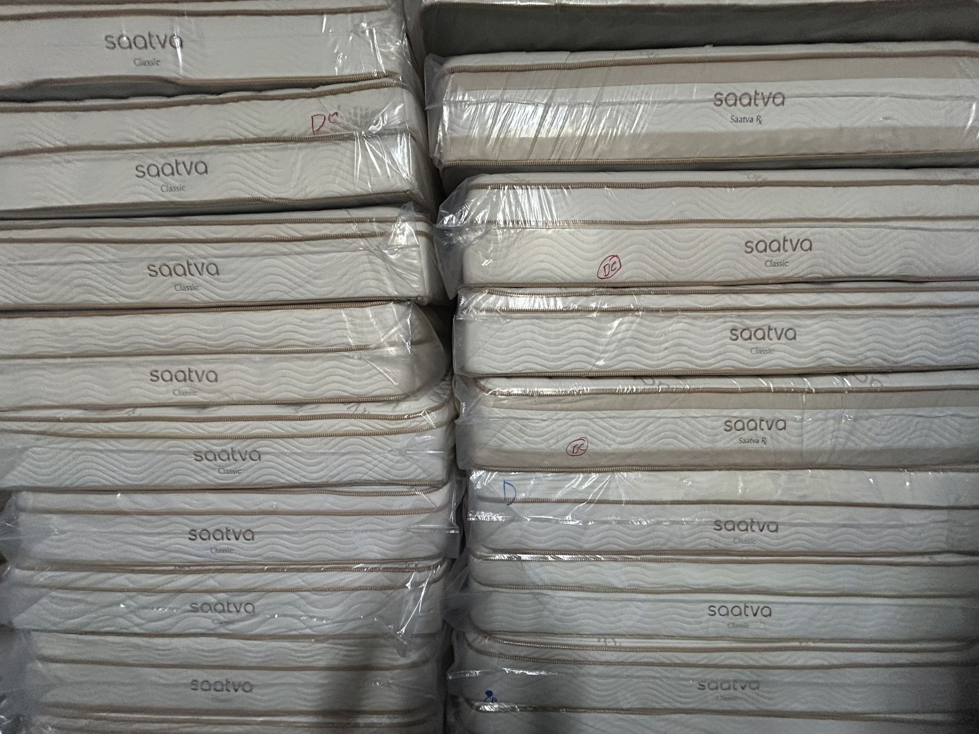 Luxury Saatva & Tempur-Pedic Mattresses – 50-80% Off!     •    Brand New, Minor Blemishes (Nothing That Affects Comfort)     •    King, Queen, Full, T