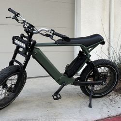 Rize Blade 2 Retro Electric Moped Bike 30mph eBike E-bike Surron Super73