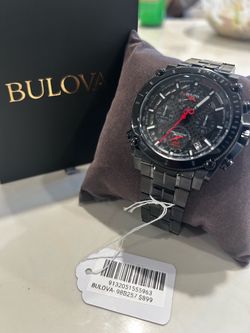 Bulova Precisionist Chronograph Watch 98B257