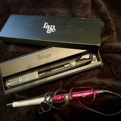 L’ange Hair Straightener &  Bed Head TIGI Styling Wand