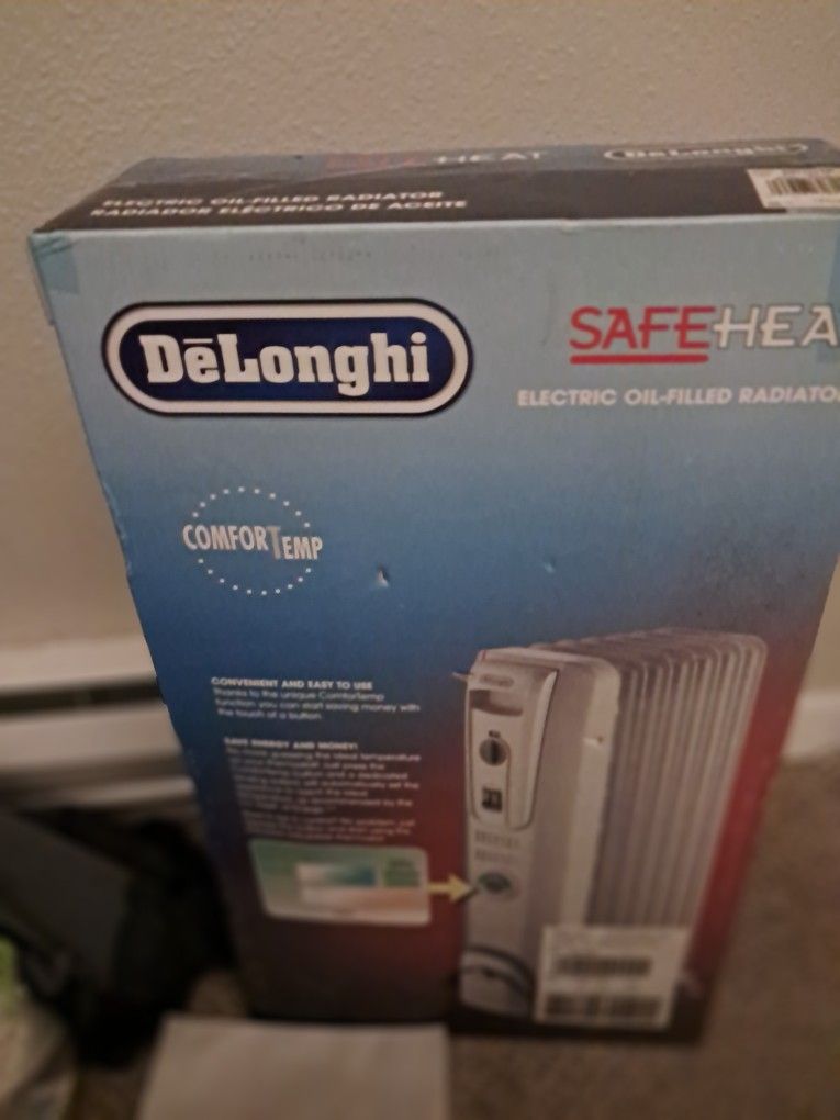 Electric Oil Filled Radiator Heater Nib