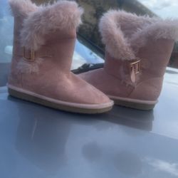 Girl Pink Boots Size 13 