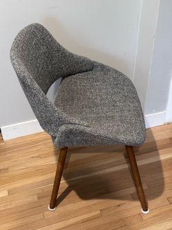 Mid Century Modern Sunbeam Vintage Upholstered Dining Chair(s) - Set of 2