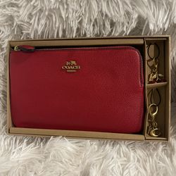 Muñequera Con Dos Llaveros Y Doble Zippers 