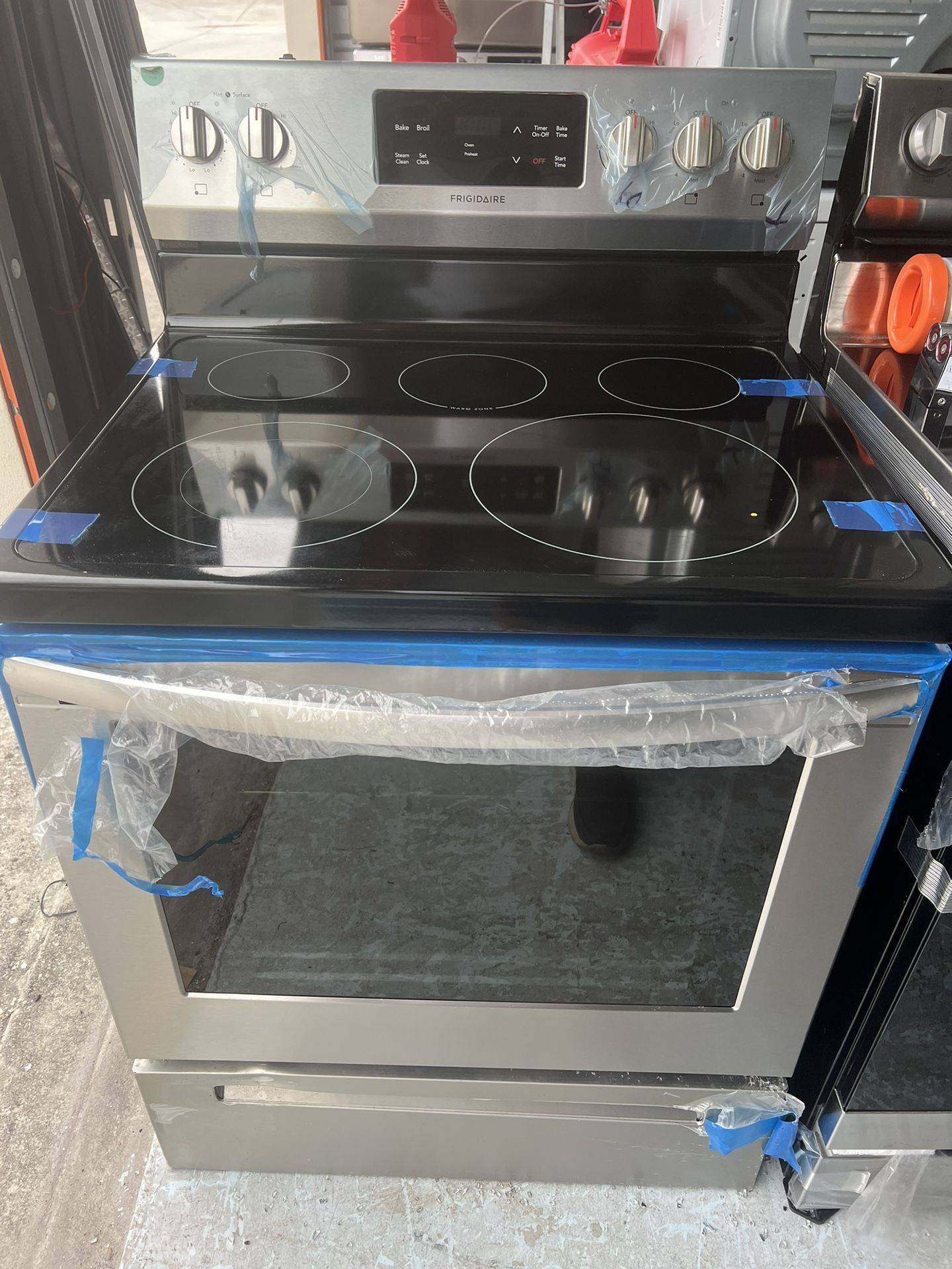 Frigidaire Glass Stove Electric