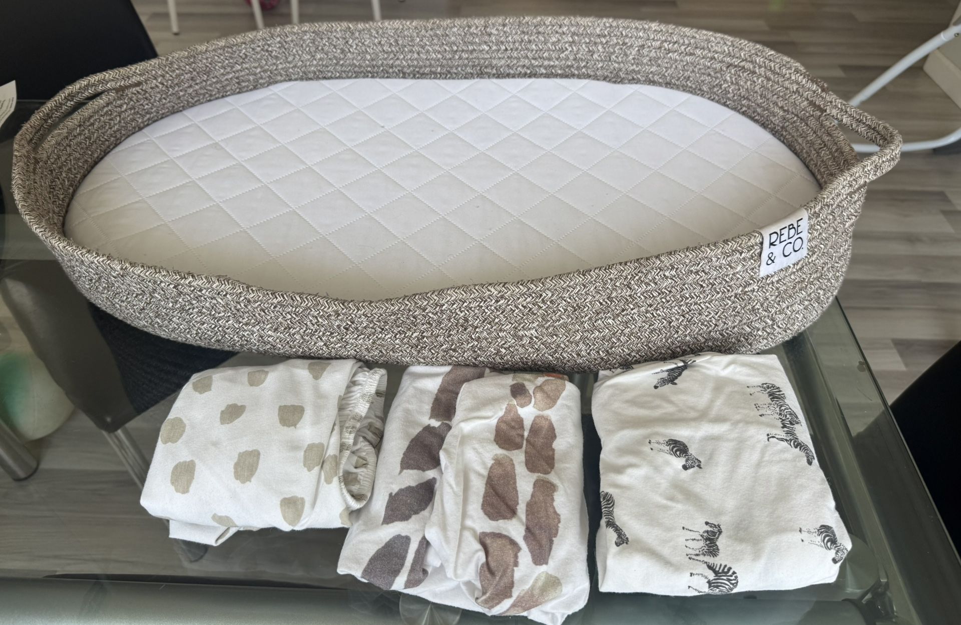 Baby Changing Pad Basket