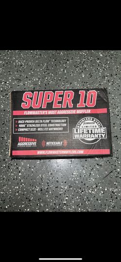 flow master super 10 muffler