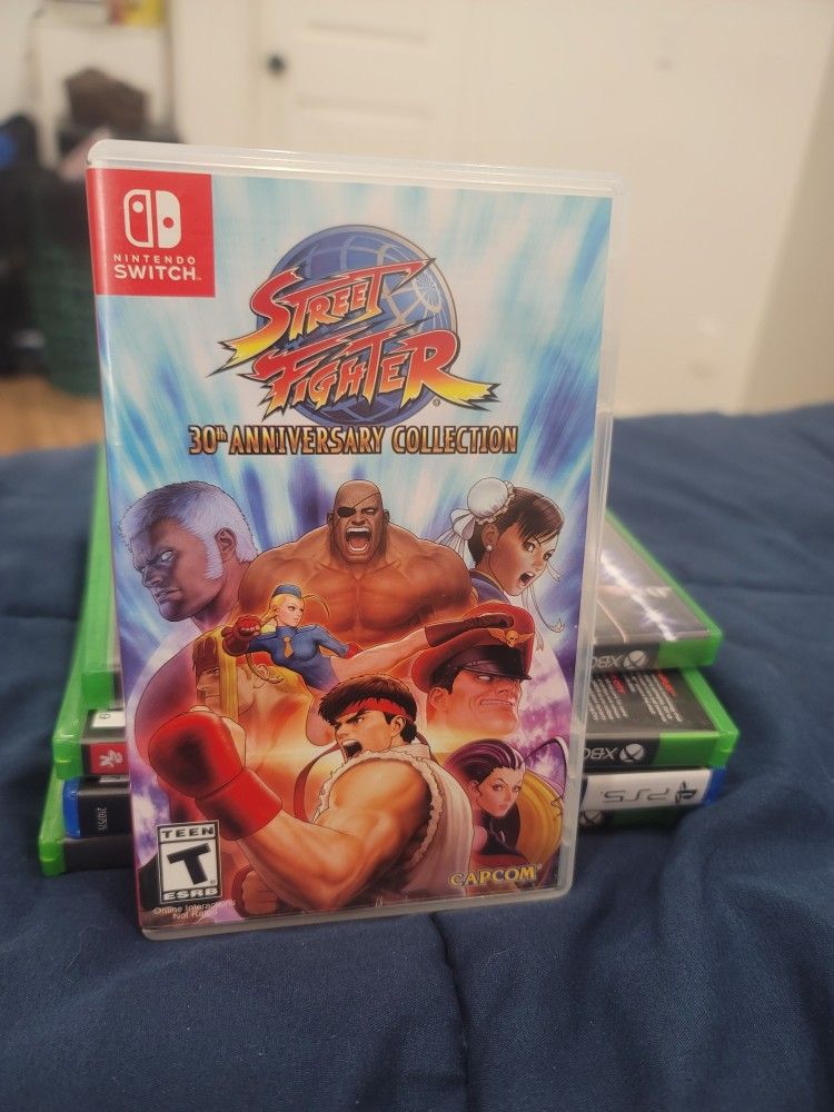 NINTENDO SWITCH STREET FIGHTER 30TH ANNIVERSARY COLLECTION