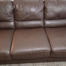 Natuzzi Leather Couch
