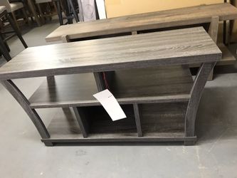 Grey TV stand