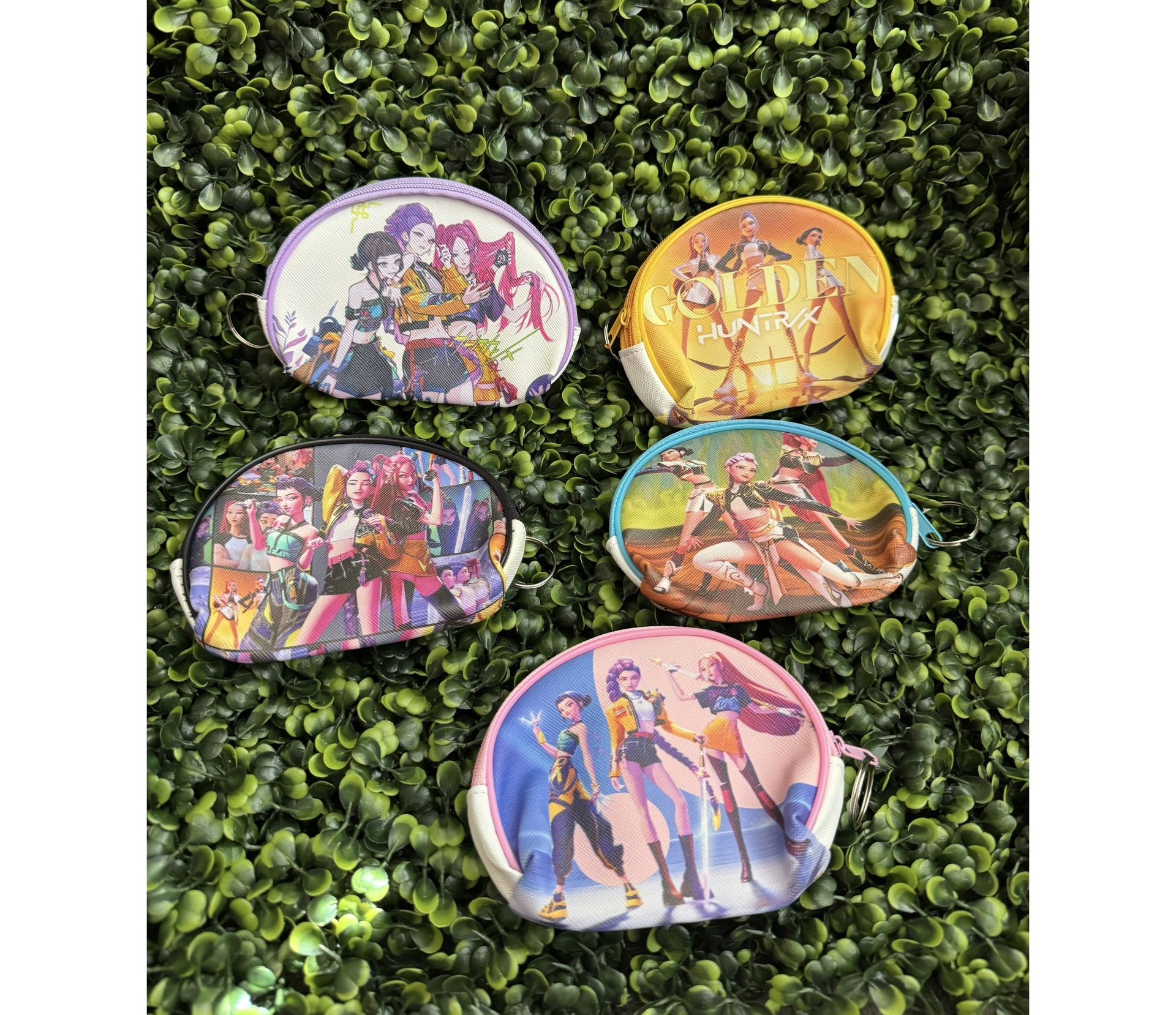 Demon Hunter K Pop Coin Bags 