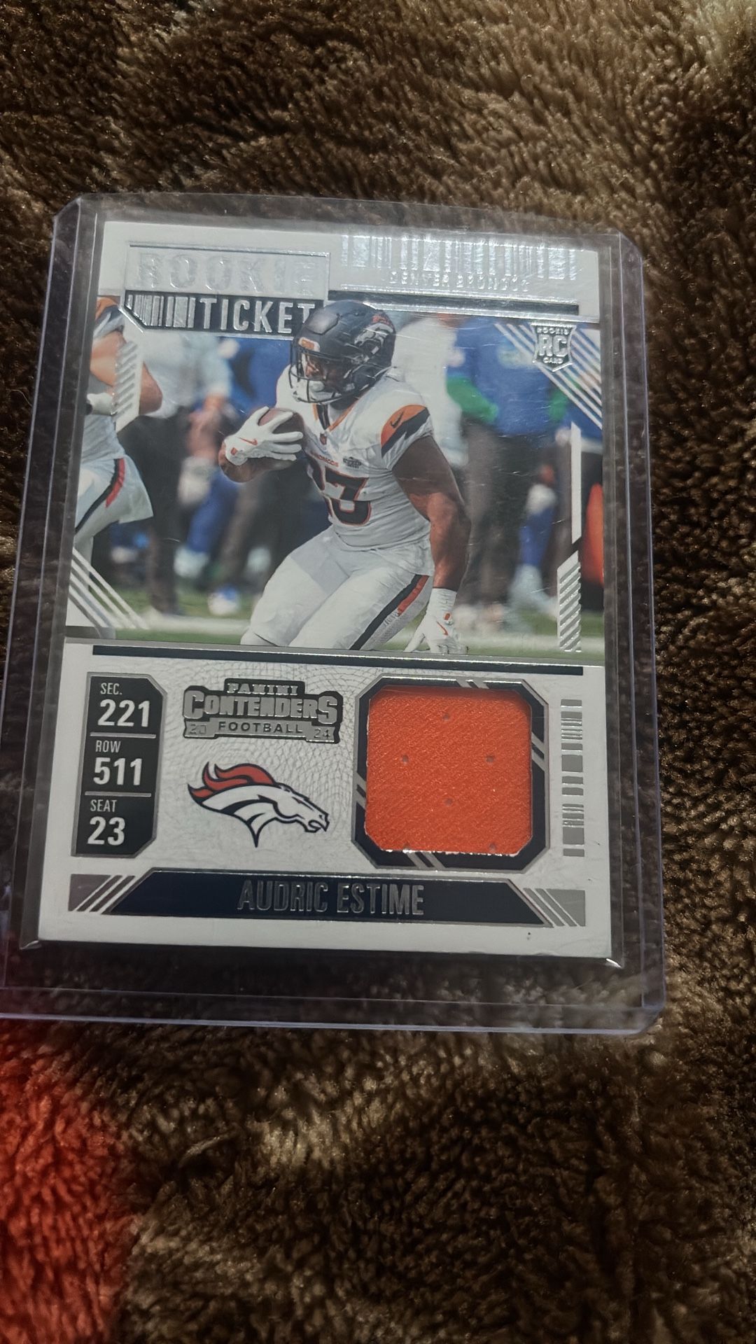 Broncos uniform patch