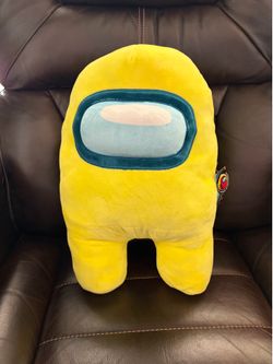 Among us plushie 14 inch with tag yellow