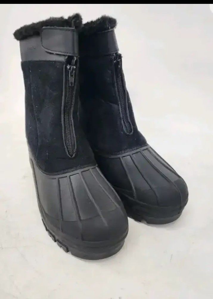 POLAR Mens Muck Nylon Strap Lace Up Duck Snow Winter Flat Rain Outdoor Boots..... CHECK OUT MY PAGE FOR MORE ITEMS