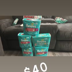 Pampers Diapers 