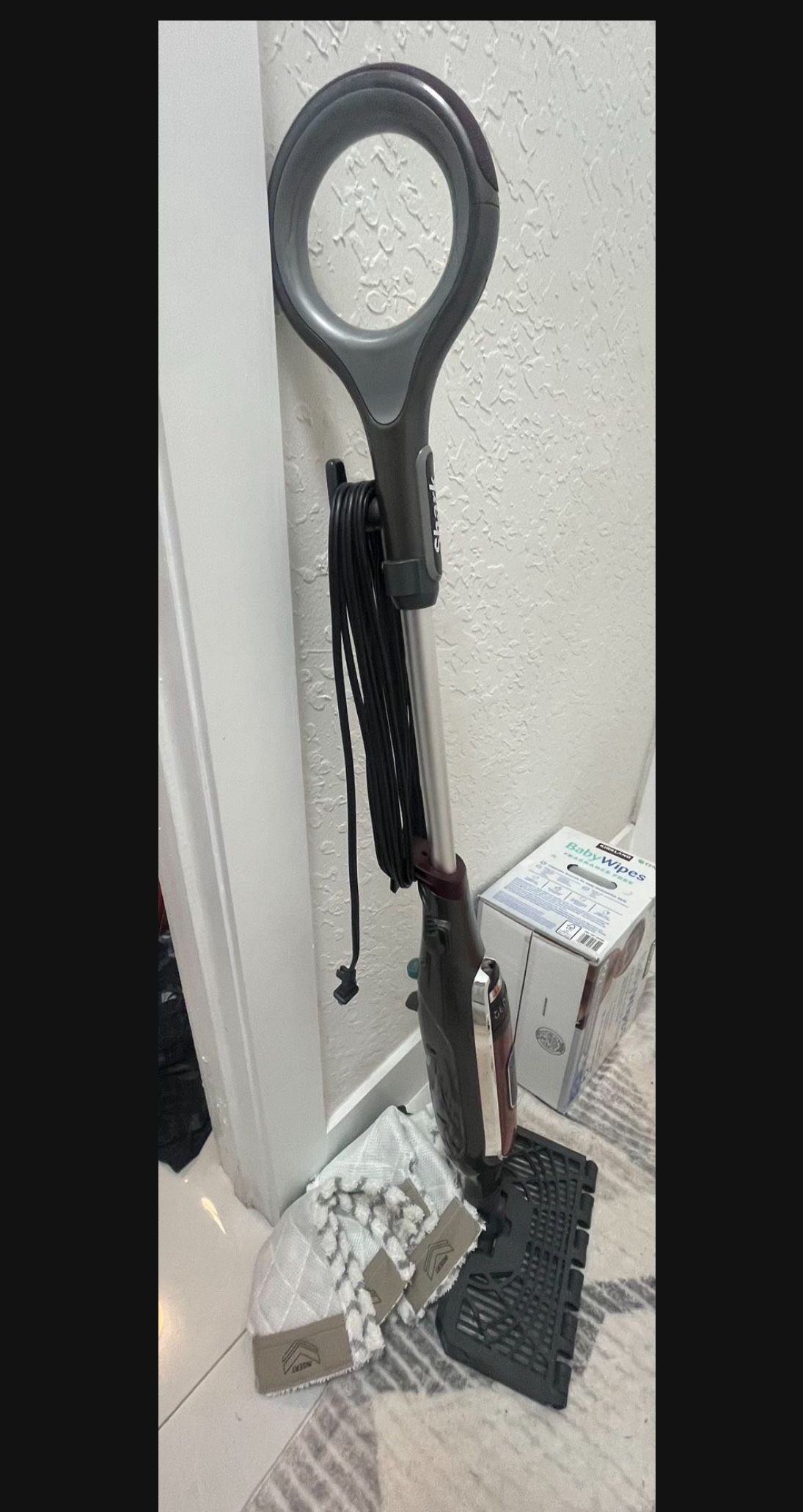 Shark Genius Steamer Cleaner Mop With Replacement Heads