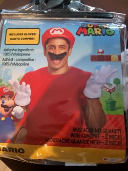 Mario costume ages 14+