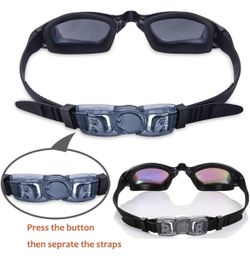 Aegend Swim Goggles, Swimming Goggles No Leaking Full Protection Adult Men  Women Youth