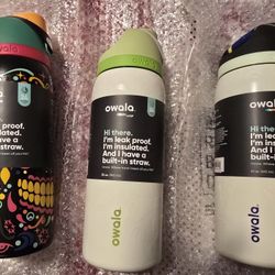 New Owala Limited Edition SOLD Out Glow In The Dark 32oz Stainless Steel Water Bottles